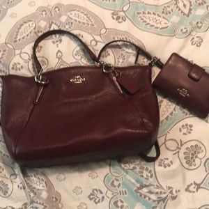 EUC Coach purse and wallet
